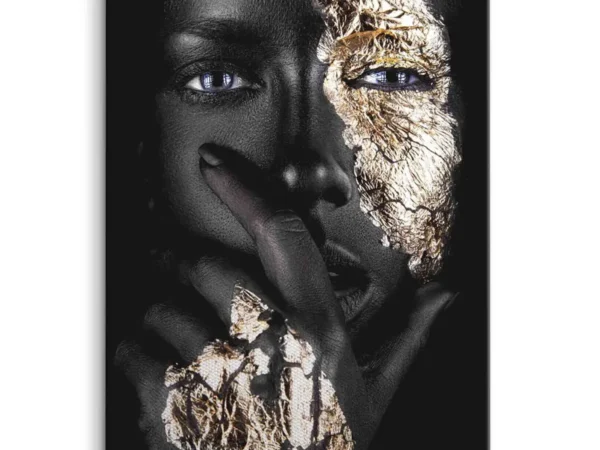 African Golden Mask