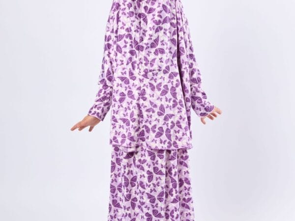 Butter Lycra Prayer Dress for Children-M-78