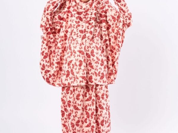 Butter Lycra Prayer Dress for Children-M-79